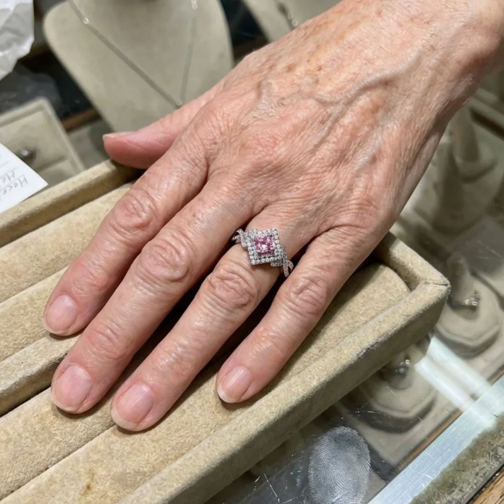 Couture Pave Square Ring