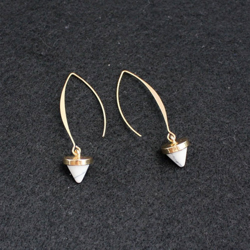 Vintage Turquoise Diamond Earrings
