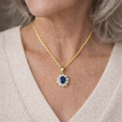 Kavella Noctazure Necklace