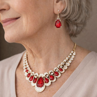 Maevina Crimselle Jewelry Set