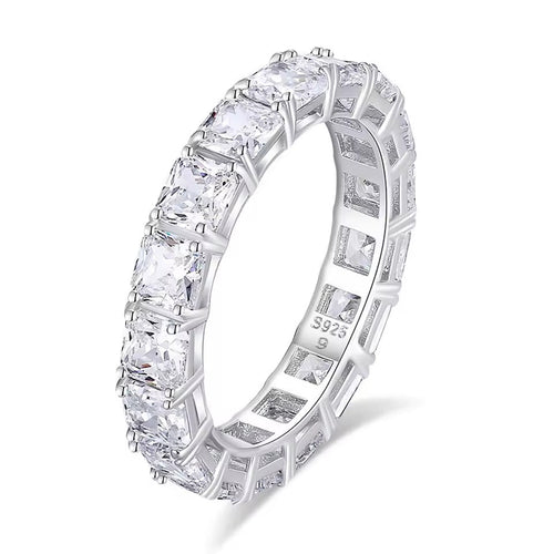Vintage Clasic Zirconia Silver Ring
