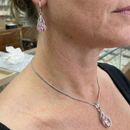 Rosalith Lumen Twist Jewelry Set