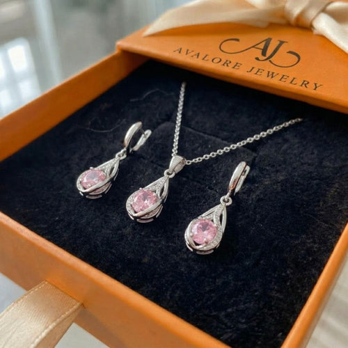 Rosalith Lumen Twist Jewelry Set