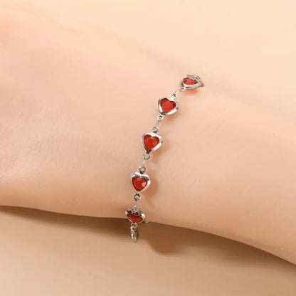 Ophelyra Garnetelle Bracelet White Gold