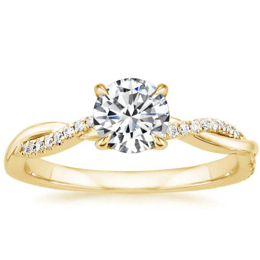 Jane Twisted Diamond Ring