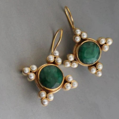Gaby Vintage Pearl Earrings