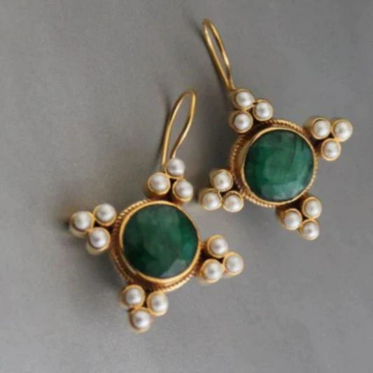 Gaby Vintage Pearl Earrings