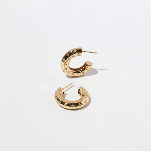 Cosmic Hoop Earrings