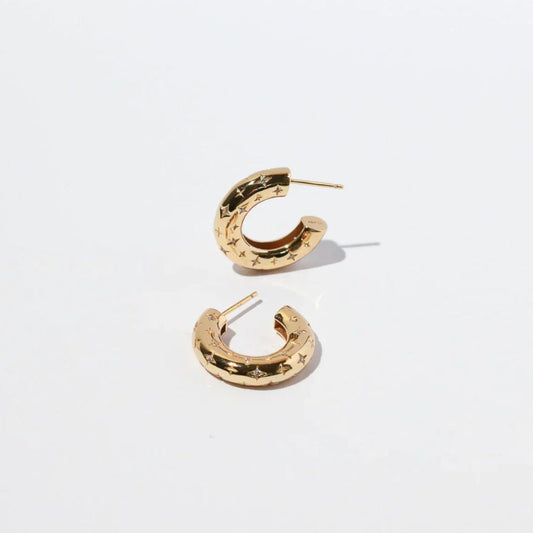 Cosmic Hoop Earrings