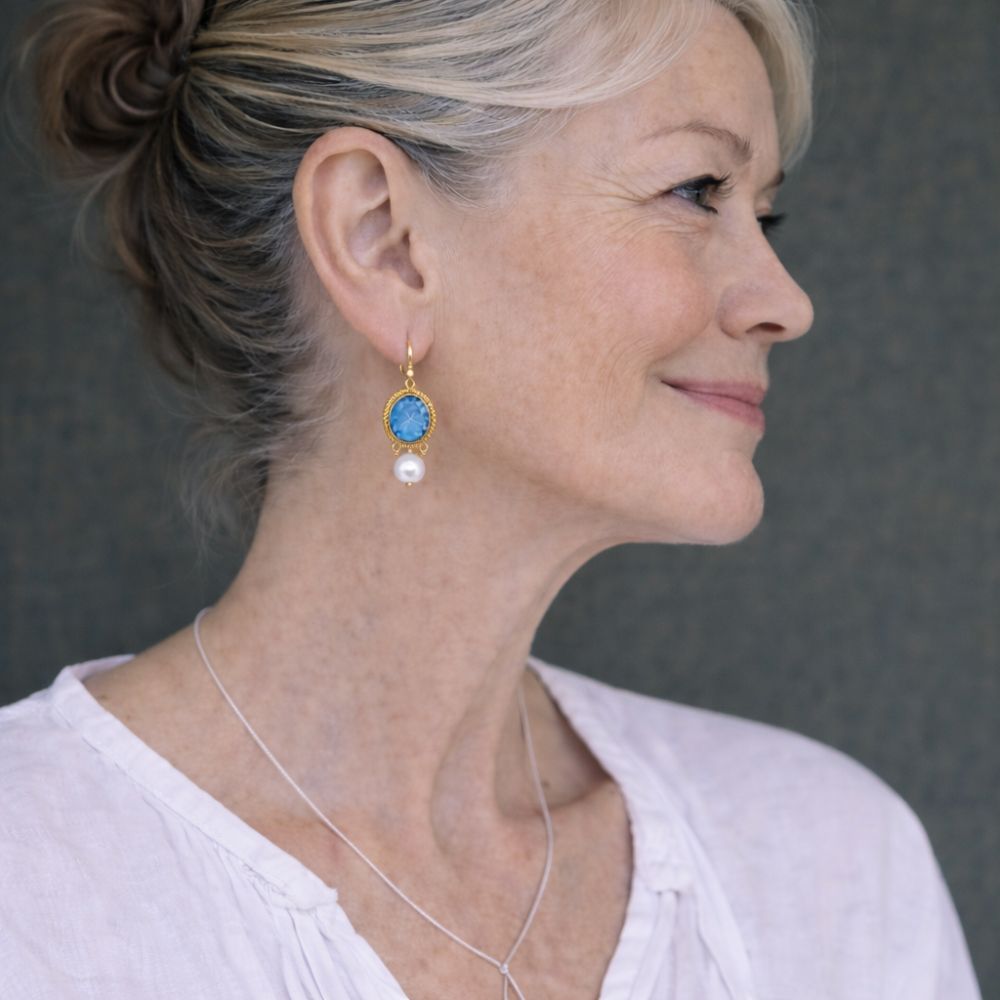 Sophia Classic Pearl Earrings