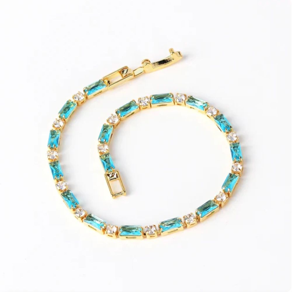 Natural turquoise Stone Bracelet