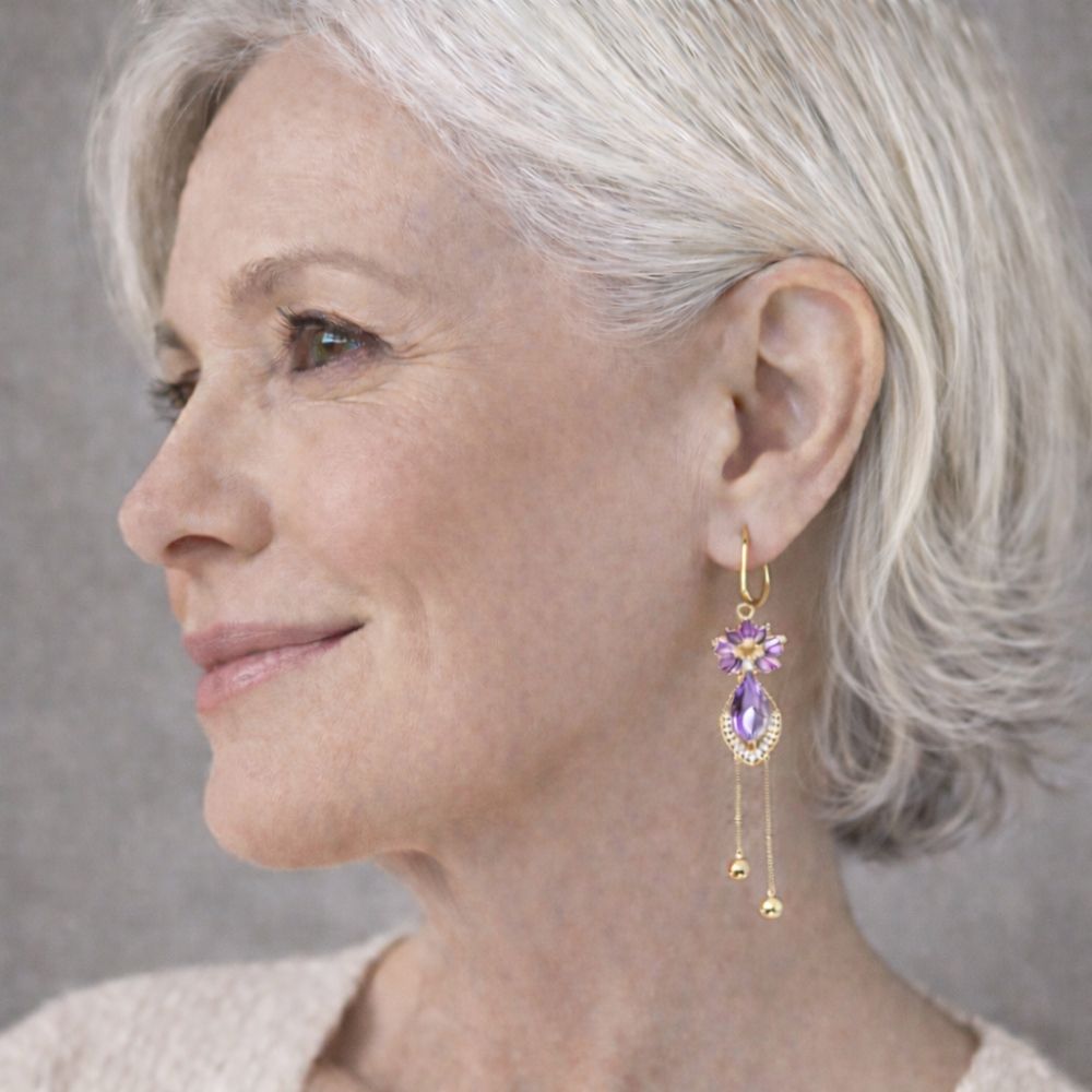 Elegant Flower Earrings